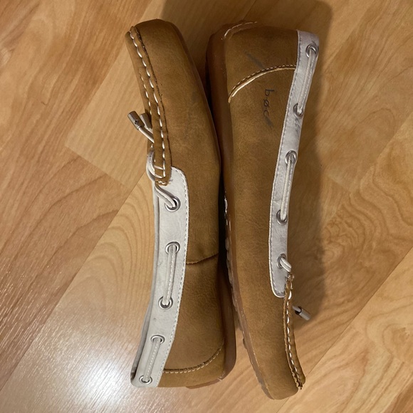b.o.c. Carolann Moccasin Loafer Size 6 Tan and White - Picture 8 of 11